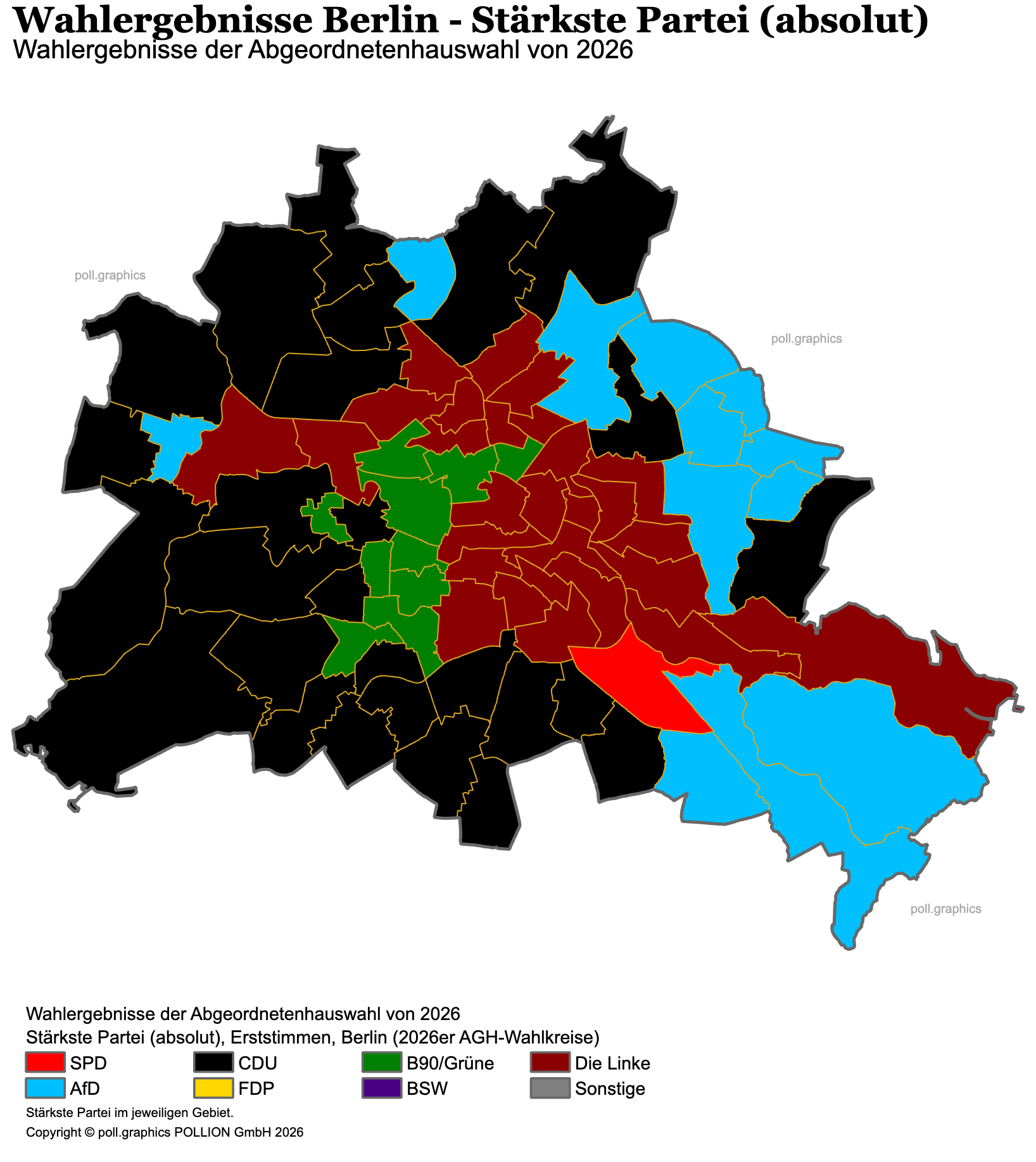 Berlin Erststimmen Wahlkreissieger AGH-Wahl 2026